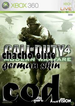 Box art for chacho elite german skin cod