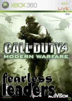Box art for fearless leaders