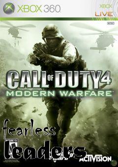 Box art for fearless leaders