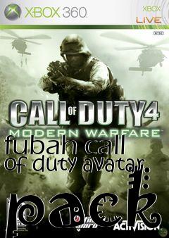 Box art for fubah call of duty avatar pack