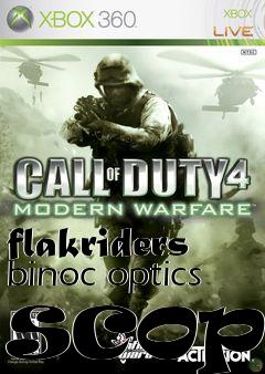 Box art for flakriders binoc optics scope