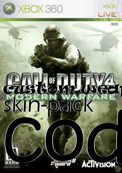 Box art for custom weapons skin-pack cod