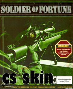 Box art for cs skin