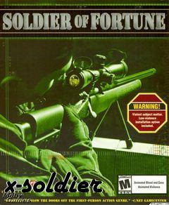 Box art for x-soldier