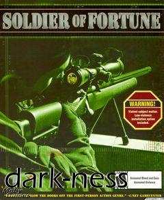 Box art for dark-ness