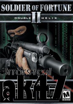 Box art for 3rrors real ak47