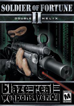 Box art for blaze real weapons ver.01