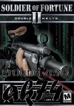 Box art for ground zero ak74