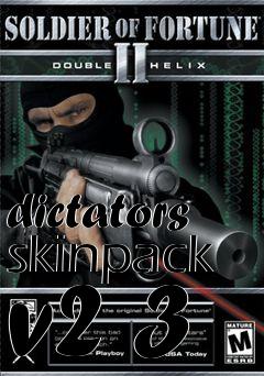 Box art for dictators skinpack v2 3