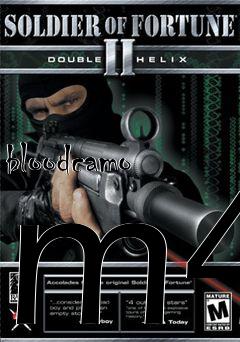 Box art for bloodcamo m4