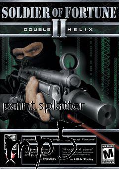 Box art for paint splatter mp5