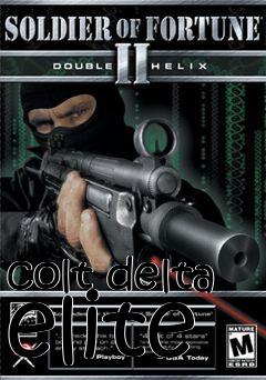 Box art for colt delta elite