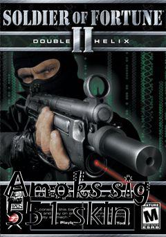 Box art for Amoks sig 551 skin