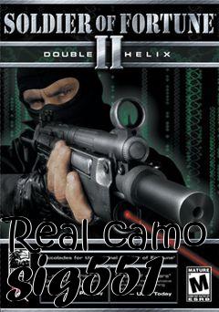 Box art for Real camo sig551