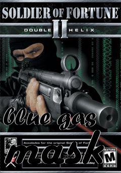 Box art for blue gas mask