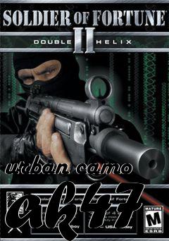 Box art for urban camo ak47