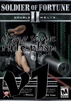 Box art for demo scope rifle nbsp v1