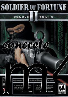 Box art for concrete m4