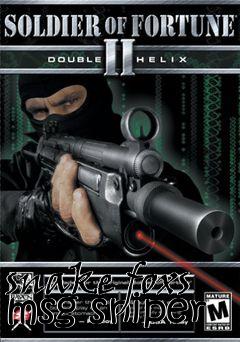 Box art for snake foxs msg sniper