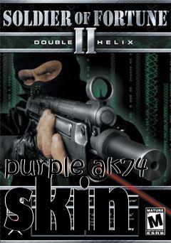 Box art for purple ak74 skin