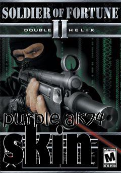 Box art for purple ak74 skin