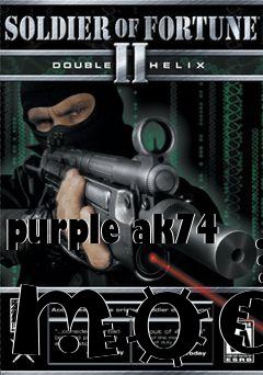 Box art for purple ak74 mod