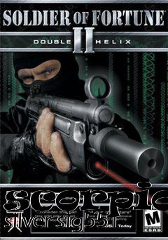 Box art for scorpion silver sig551