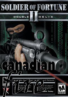 Box art for canadian fire