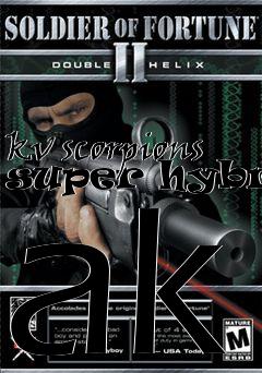 Box art for kv scorpions super hybrid ak