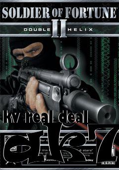 Box art for kv real deal ak74