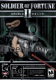 Box art for green camo sig