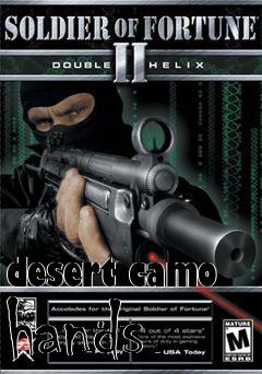 Box art for desert camo hands