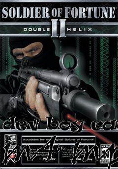 Box art for dev boy camo m4 mp