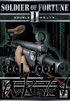 Box art for cool wood ak74