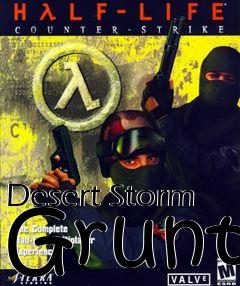Box art for Desert Storm Grunt