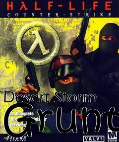 Box art for Desert Storm Grunt