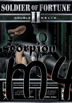 Box art for scorpion m4