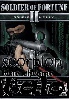 Box art for scorpion blue chrome talon