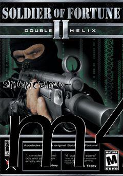 Box art for snowcamo- m4