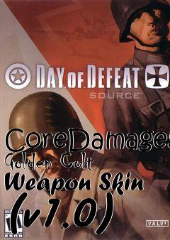 Box art for CoreDamages Golden Colt Weapon Skin (v1.0)