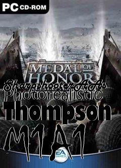 Box art for SharpshooterAAs Photorealistic Thompson M1A1