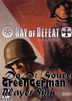 Box art for DoD: Source GreenGerman Player Skin