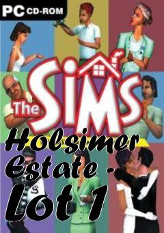 Box art for Holsimer Estate - Lot 1