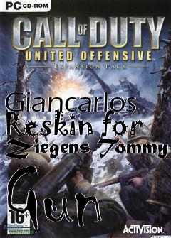 Box art for Giancarlos Reskin for Ziegens Tommy Gun