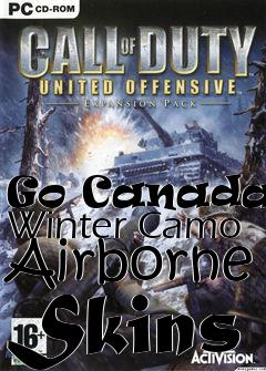 Box art for Go Canada!s Winter Camo Airborne Skins