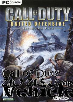 Box art for Call of Duty: UO US Leopard Vehicles