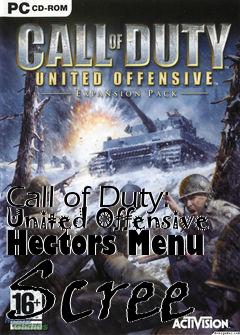 Box art for Call of Duty: United Offensive Hectors Menu Scree