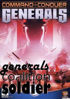 Box art for generals coalition soldier
