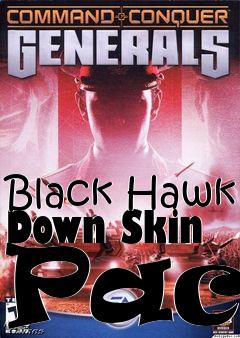 Box art for Black Hawk Down Skin Pack