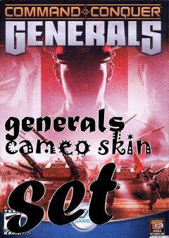 Box art for generals cameo skin set